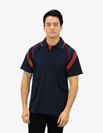 Be Seen THE VIPER Mens  Polyester Cooldry Polo