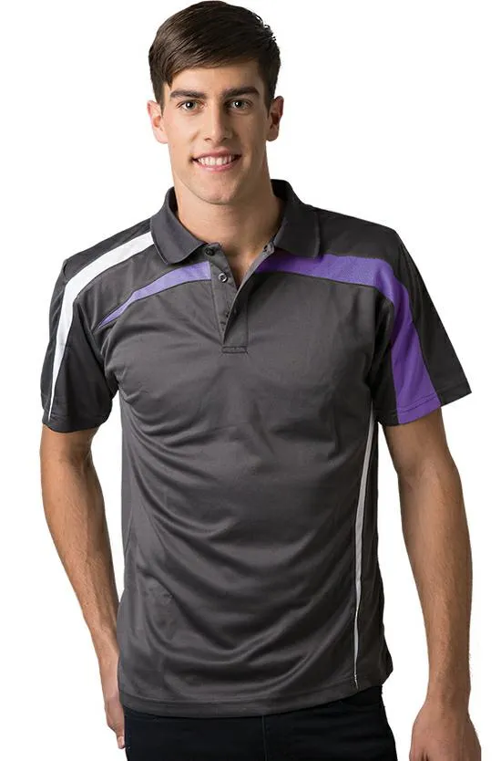 BeSeen BSP2014 Mens Cooldry Polo