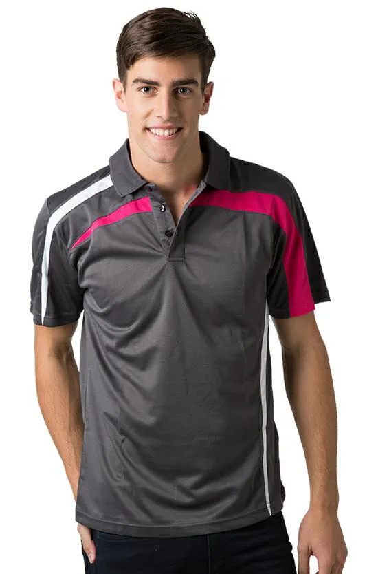 BeSeen BSP2014 Mens Cooldry Polo