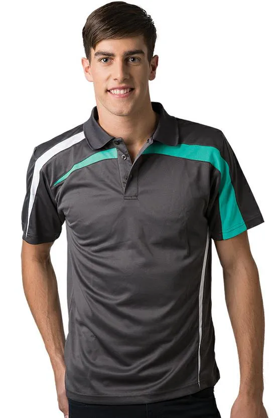 BeSeen BSP2014 Mens Cooldry Polo