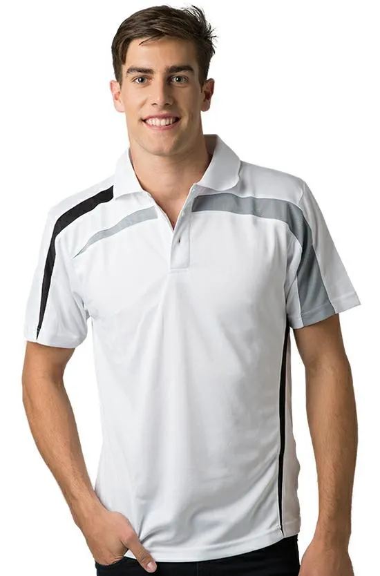 BeSeen BSP2014 Mens Cooldry Polo