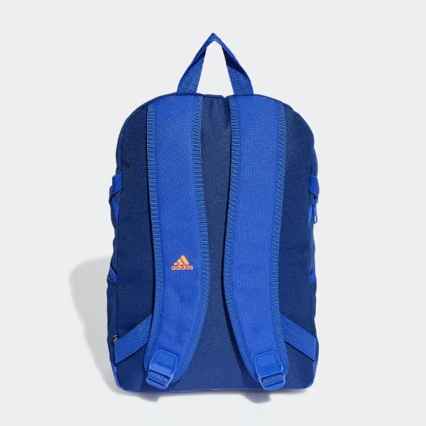 BLUE AND ORANGE ADIDAS BACKPACK