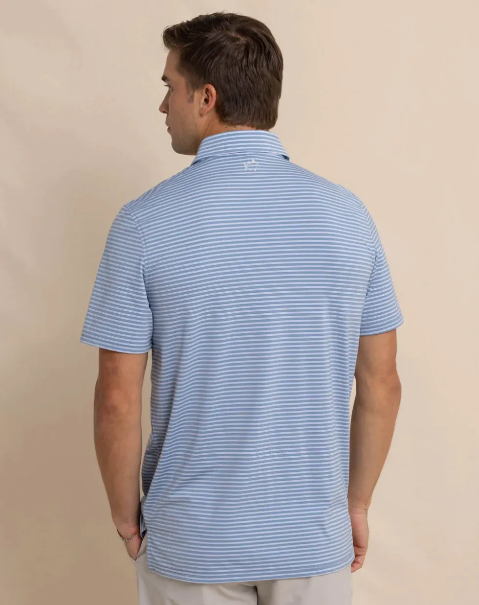 Brrreeze Beattie Strp Polo Windward Blue