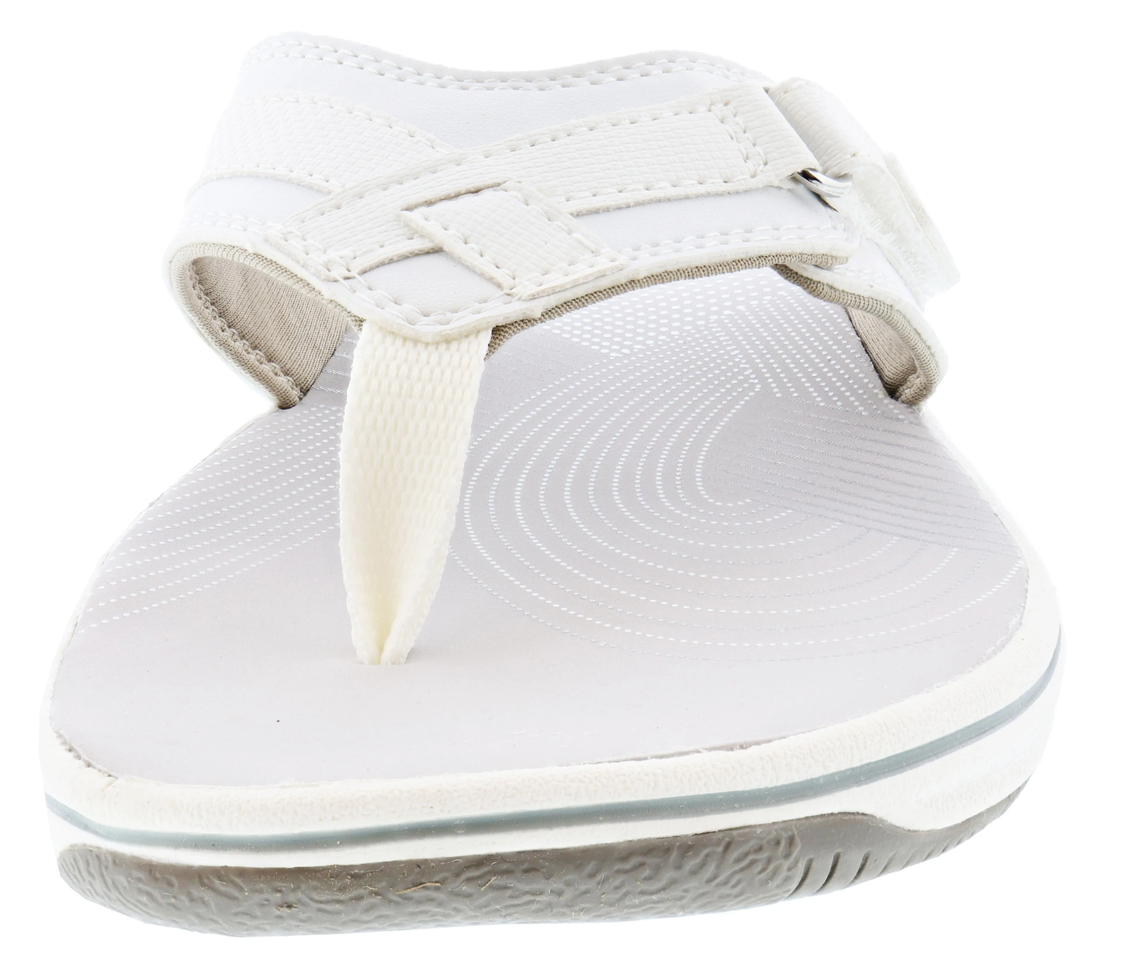 Clarks Women Sandals Lightweight Flip Flops Breeze Sea