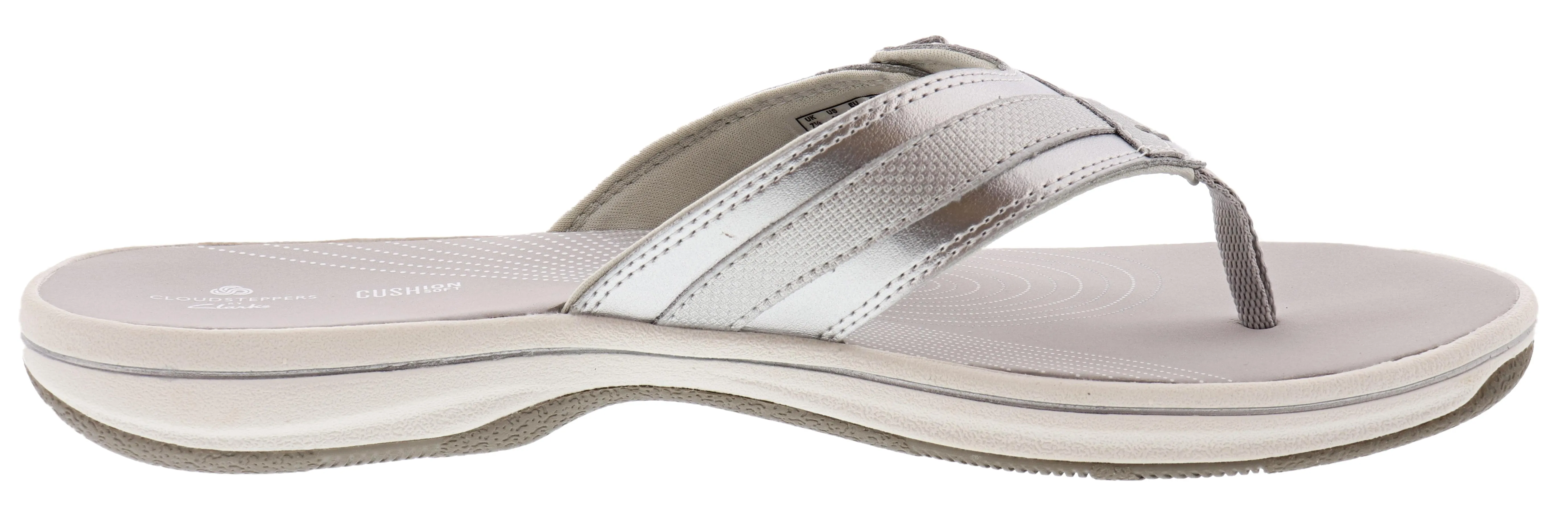 Clarks Women Sandals Lightweight Flip Flops Breeze Sea