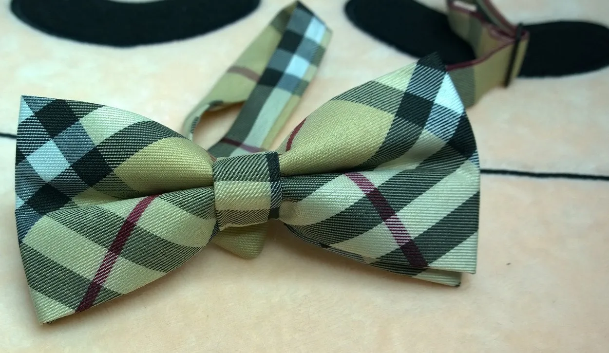 Classic Pattern Bow Tie