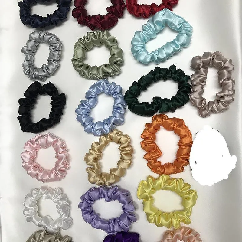 Classic Silk Scrunchies - custom and wholesale