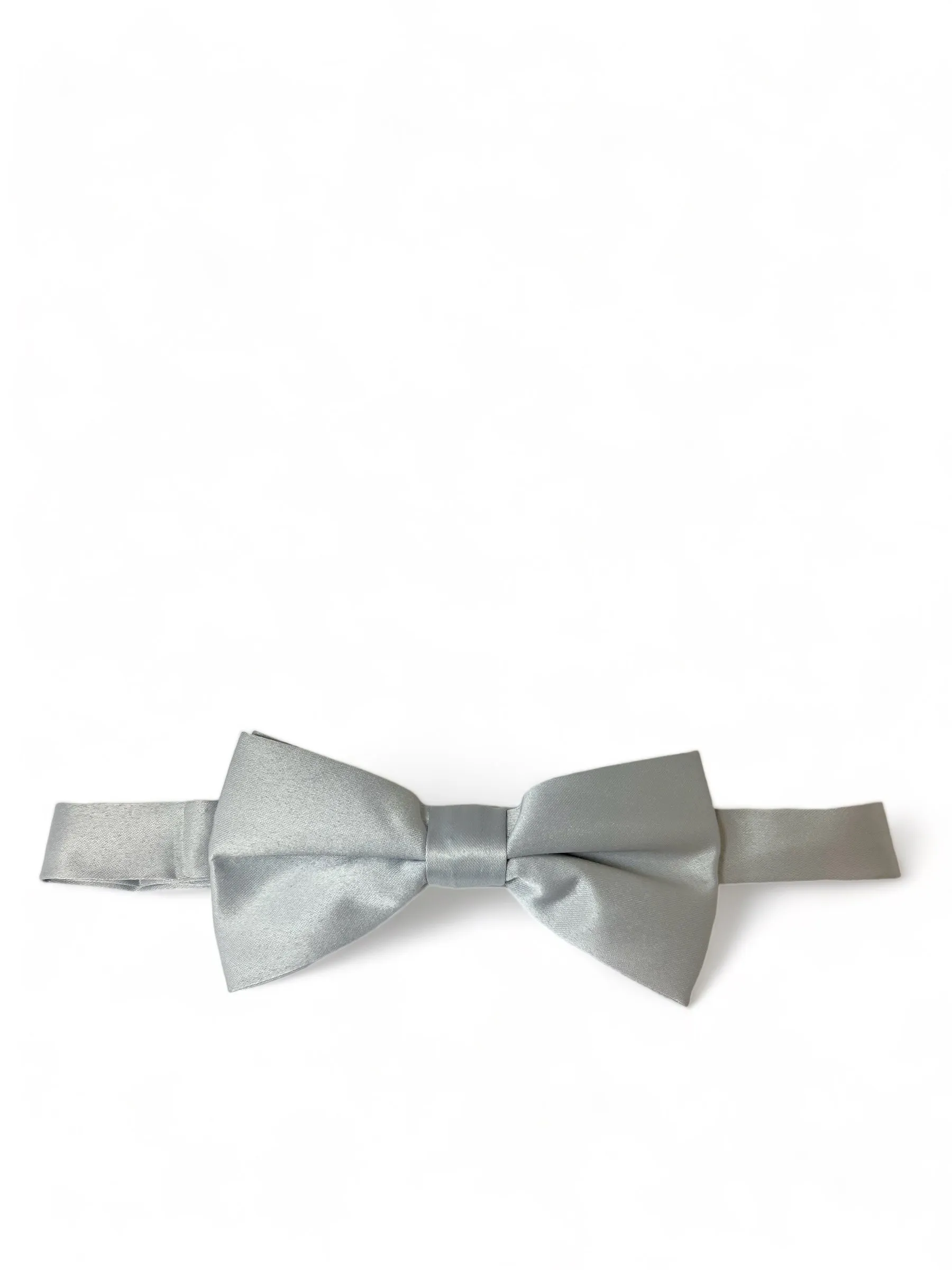 Classic Solid Silver Bow Tie