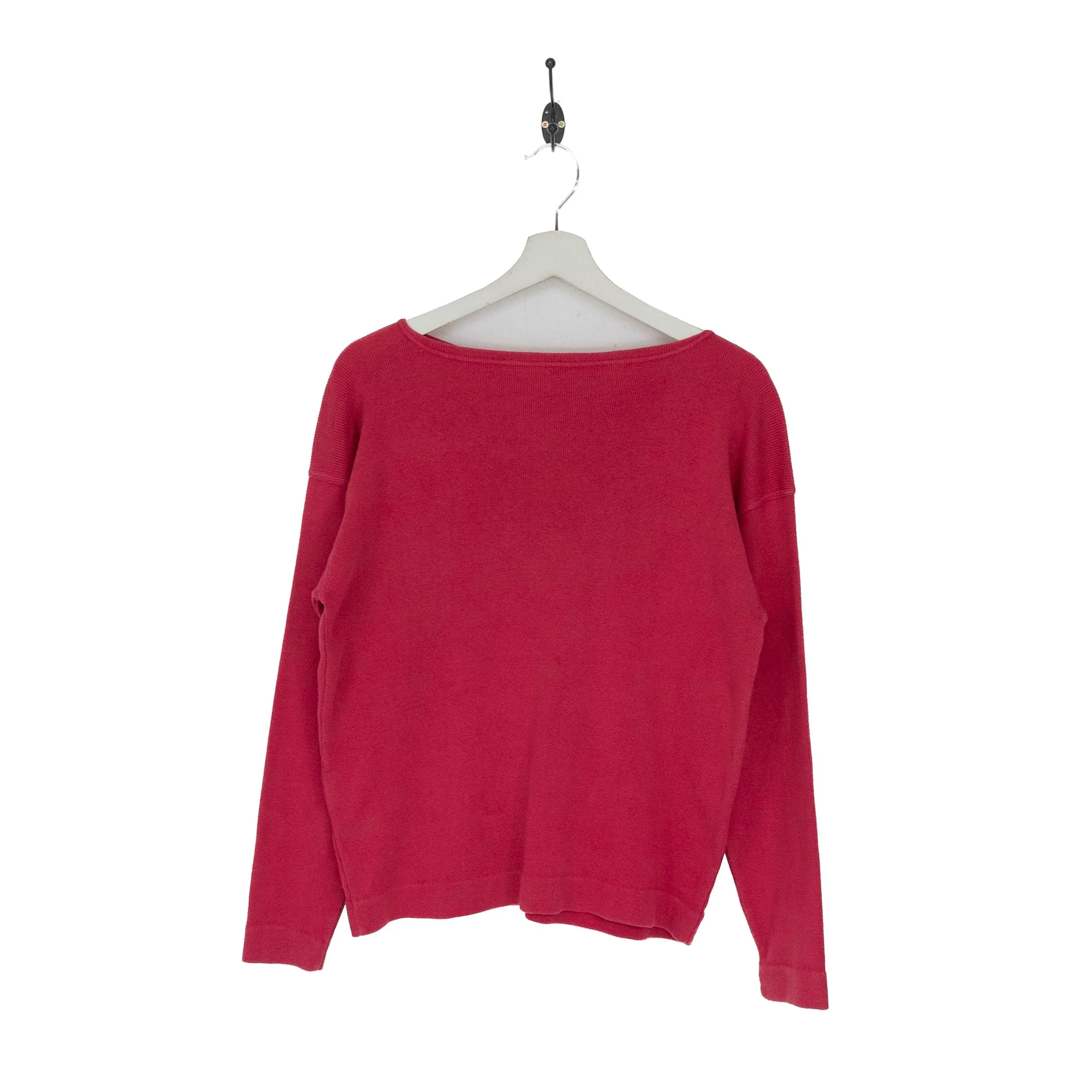 C.P. Company Fuschia Logo Knit Sweater