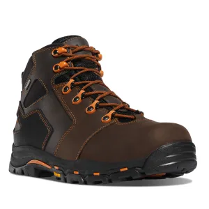 Danner Boots Men's Vicious USA 4.5" Color Brown/Orange (13858) 15EE