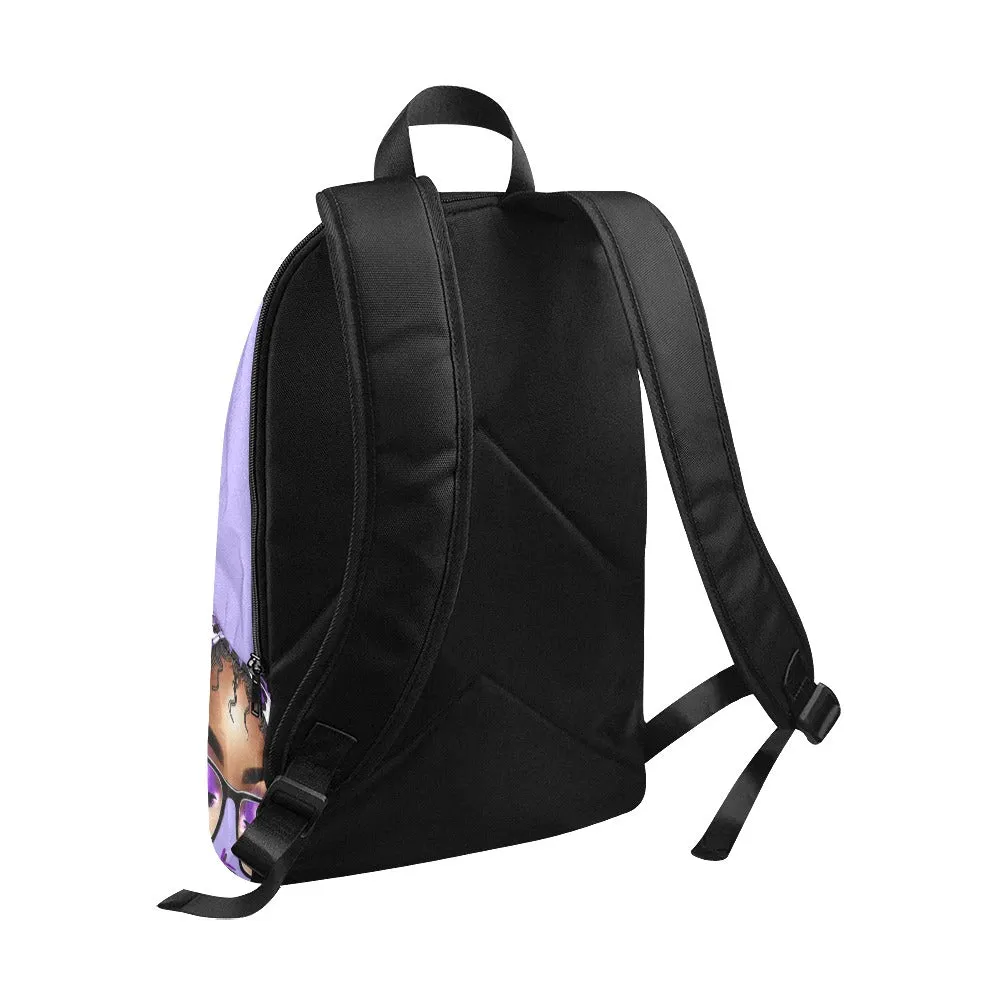 Domestic Violence Warrior Backpack-Light Purple