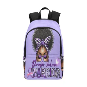 Domestic Violence Warrior Backpack-Light Purple