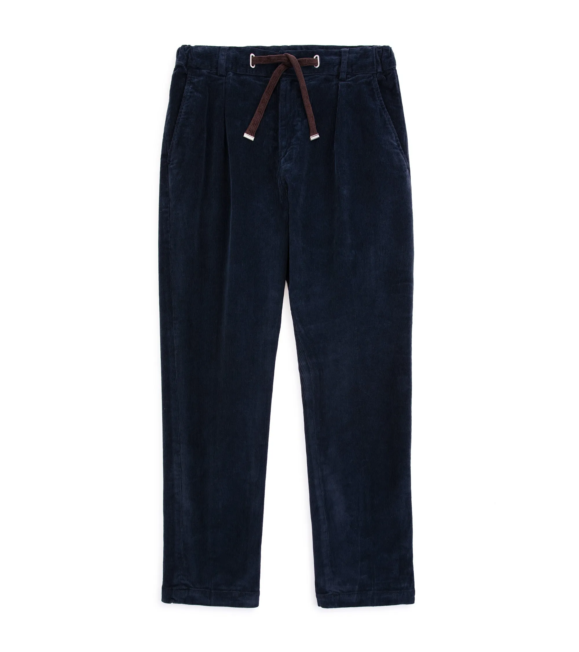 East Harbour Surplus Oxnard Washed Corduroy Easy Trousers: Navy