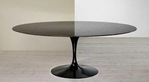 Eero Saarinen Tulip Table - Oval Dining 54 x 96 Inch