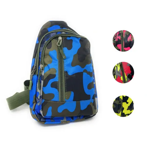 Empire Cove Camo Chest Crossbody Sling Shoulder Bag Backpack