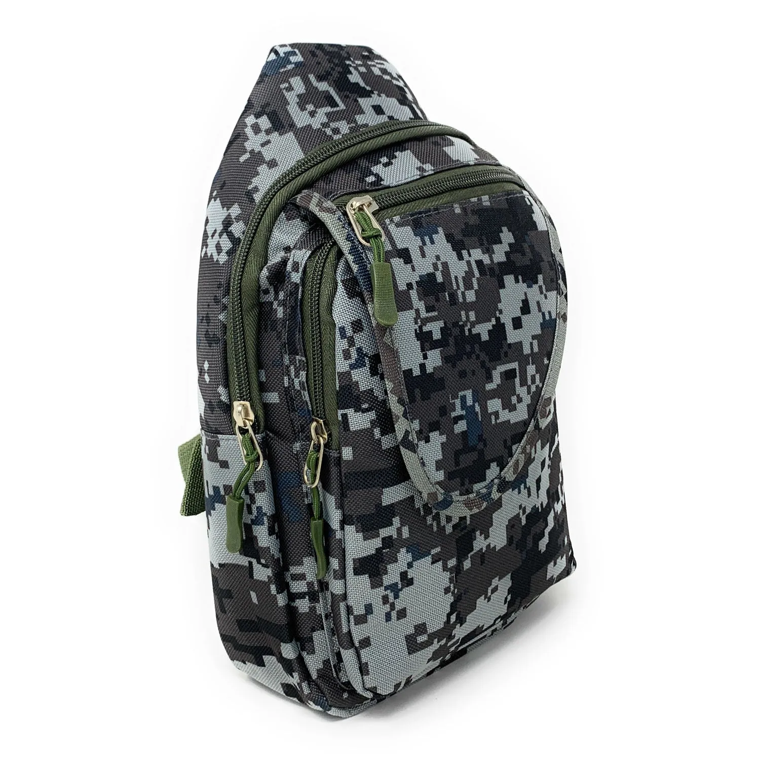 Empire Cove Digital Camo Crossbody Chest Sling Shoulder Bag Backpack