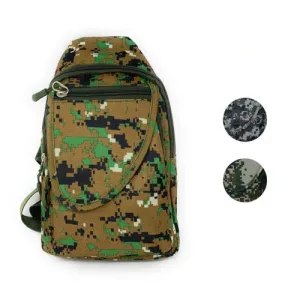 Empire Cove Digital Camo Crossbody Chest Sling Shoulder Bag Backpack