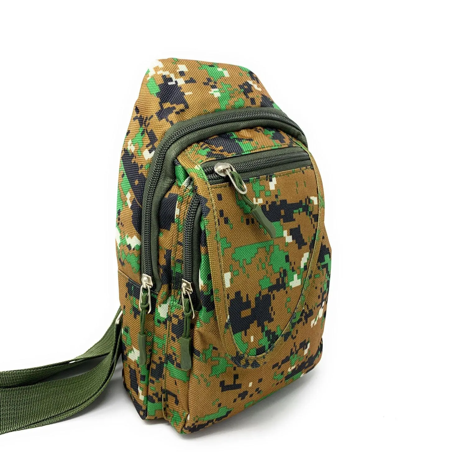 Empire Cove Digital Camo Crossbody Chest Sling Shoulder Bag Backpack