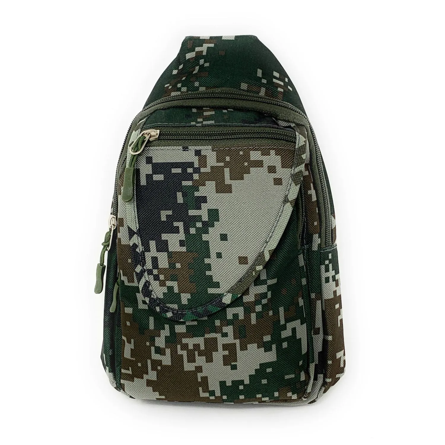 Empire Cove Digital Camo Crossbody Chest Sling Shoulder Bag Backpack