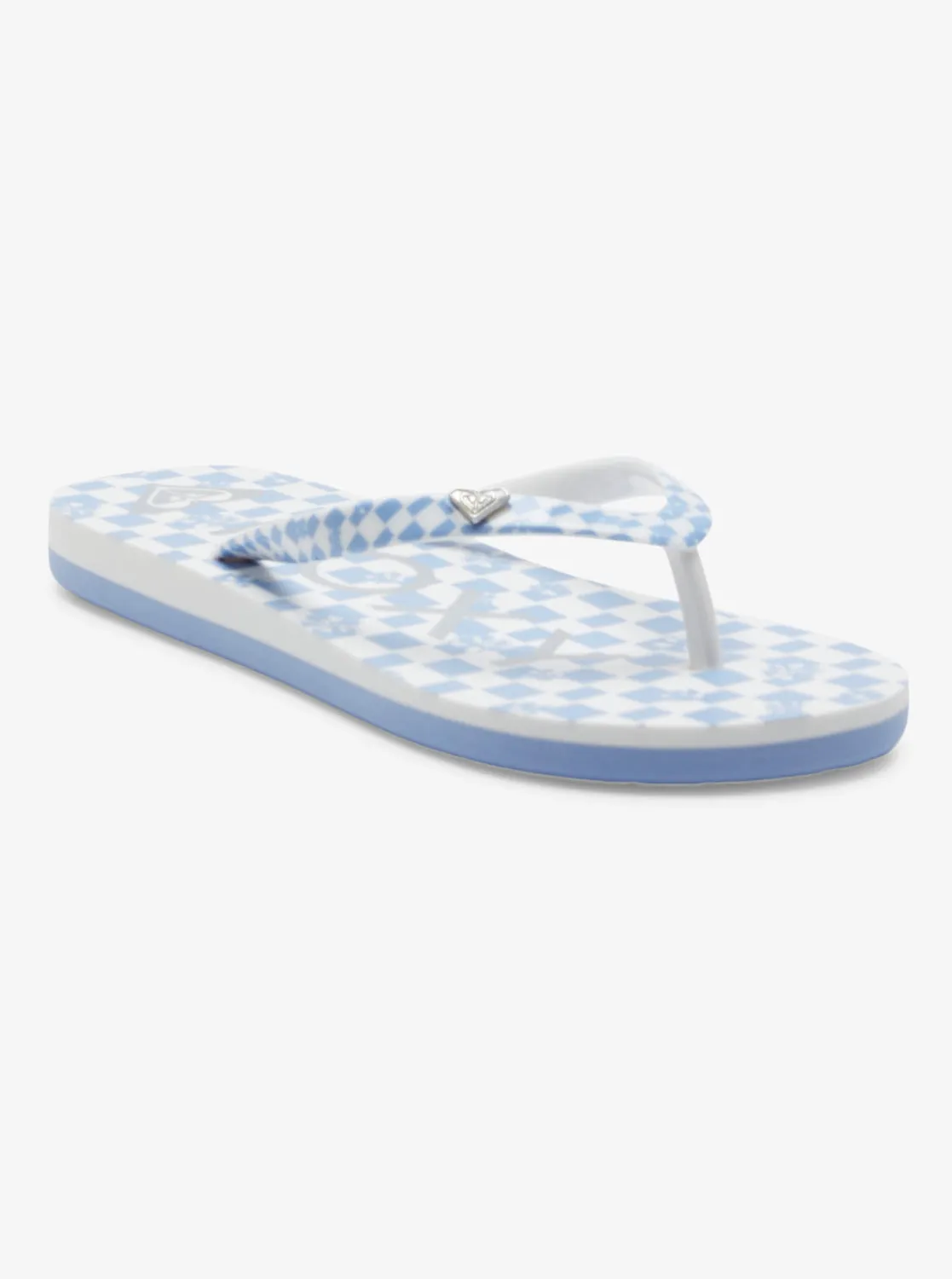 Girls 4-16 Pebbles Sandals - French Blue/White