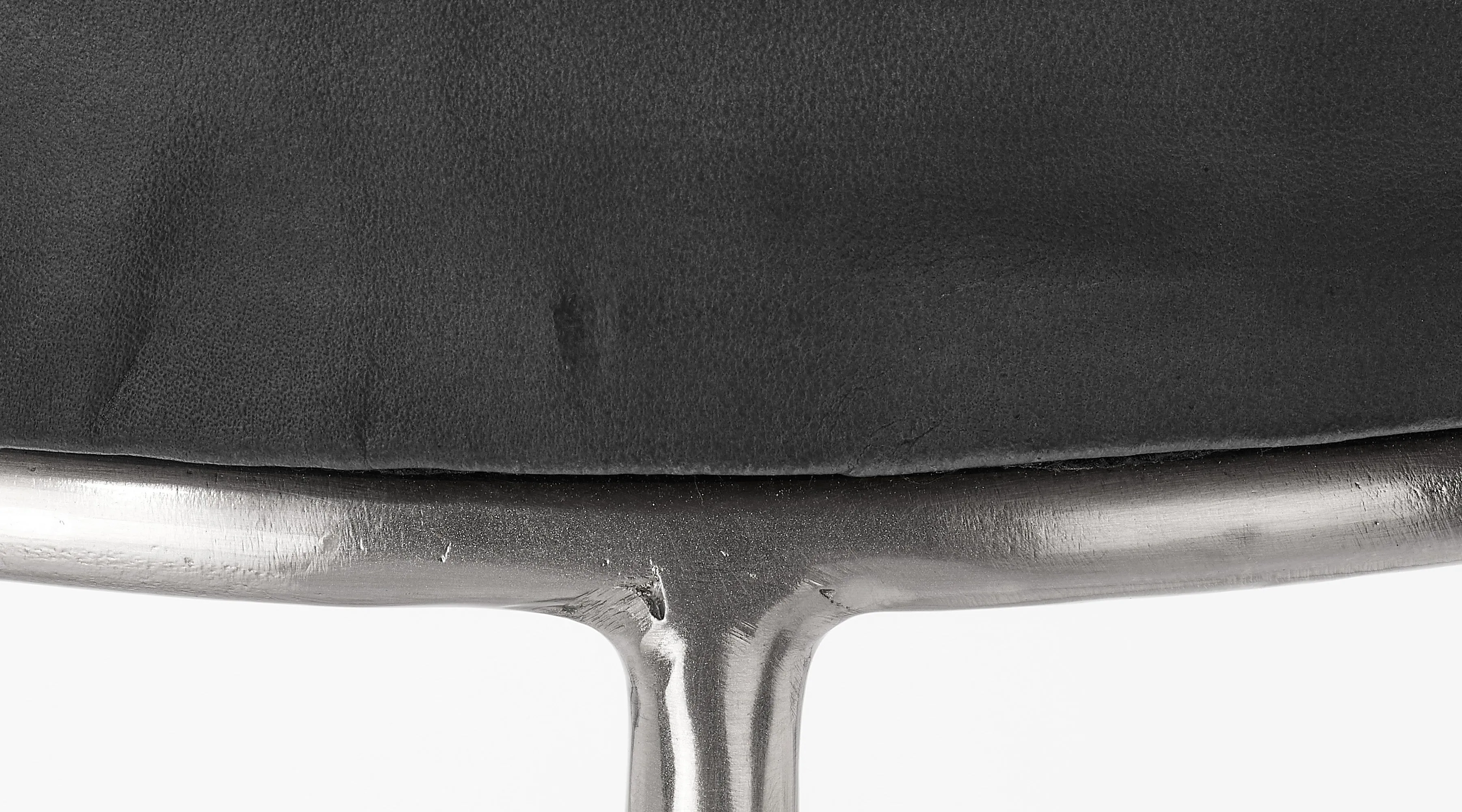 Henry Round Leather Counter Stool