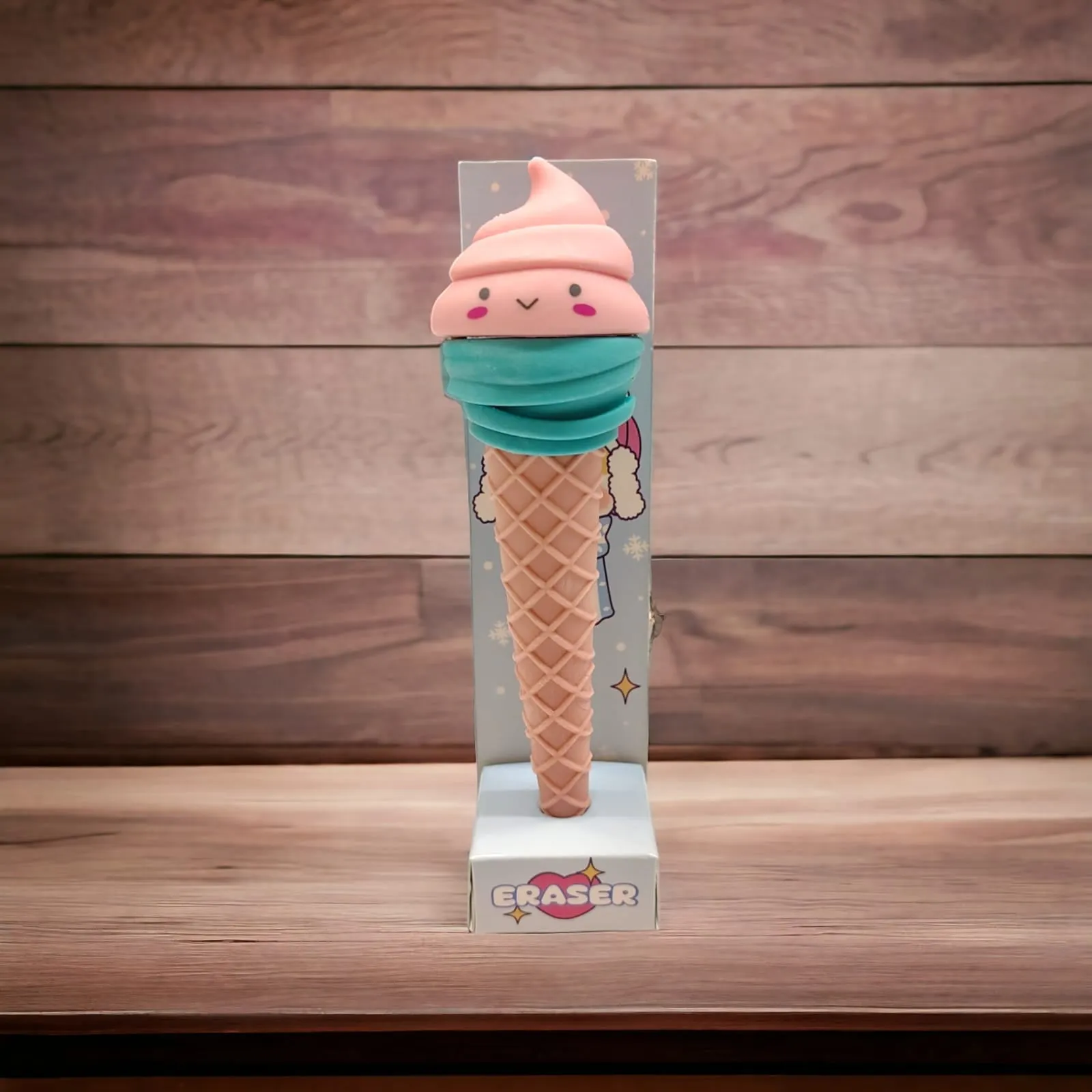 Icecream Cone Theme Eraser.