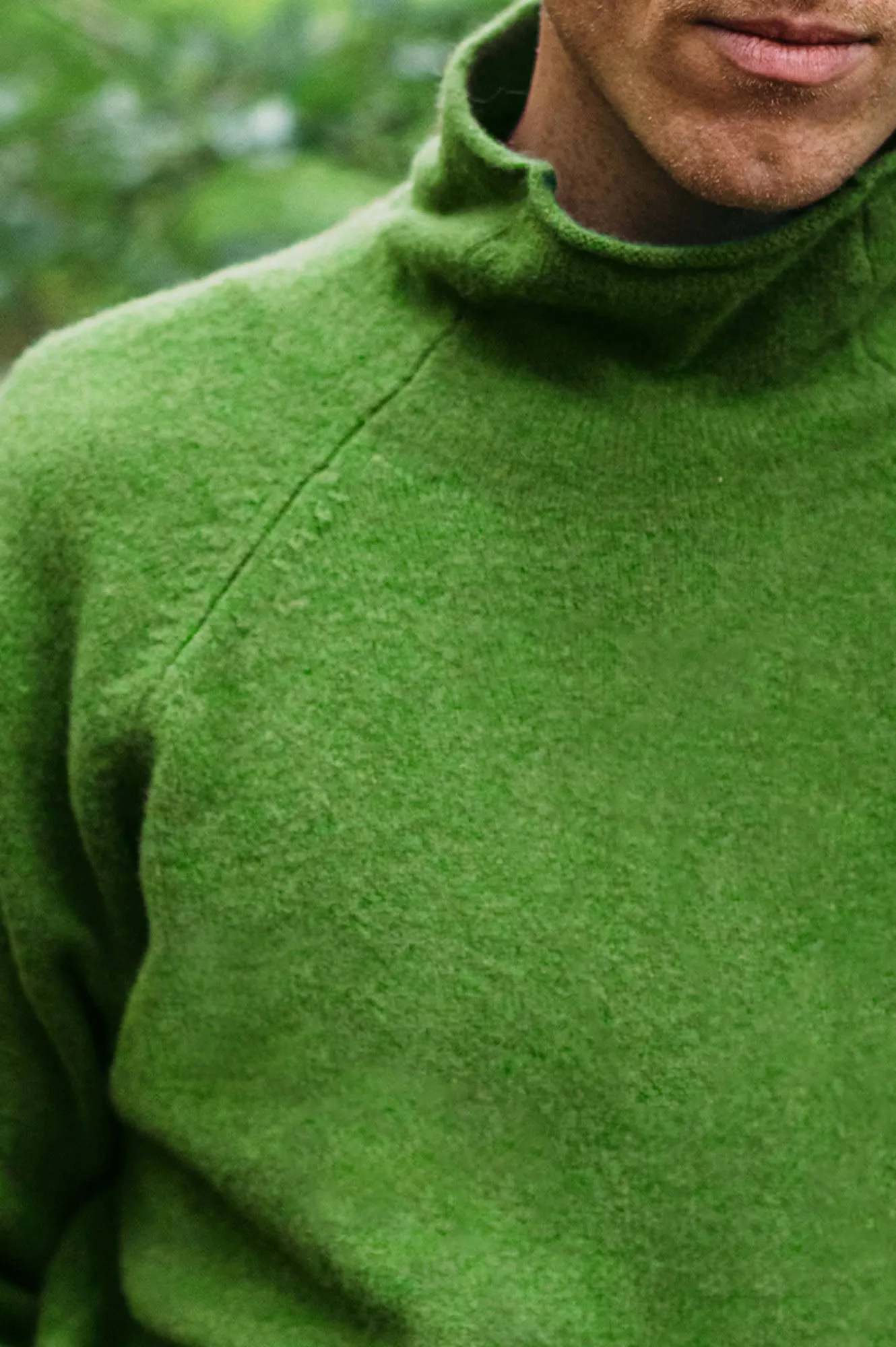 Men's Corry Raglan Sweater | Watercress