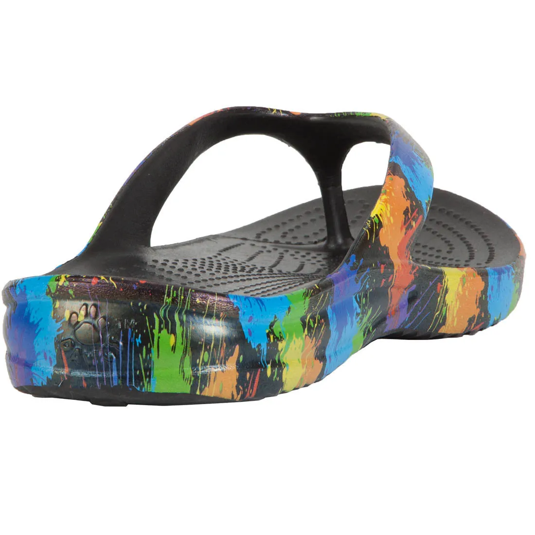 Men's Loudmouth Flip Flops - Paint Balls