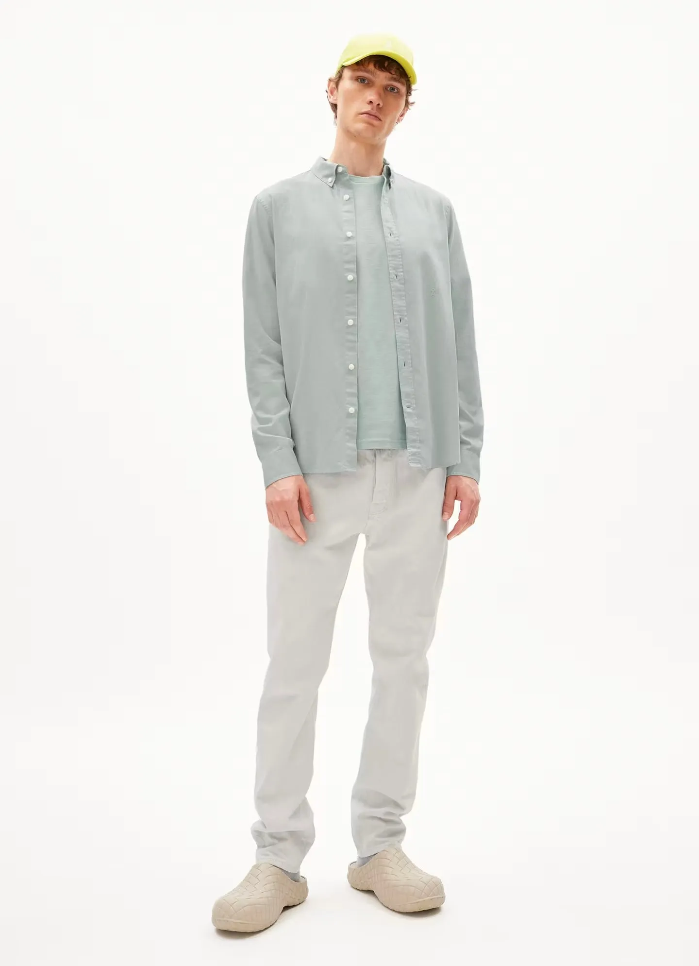 Men's Quaasa Shirt Regular Fit in Morning Dew