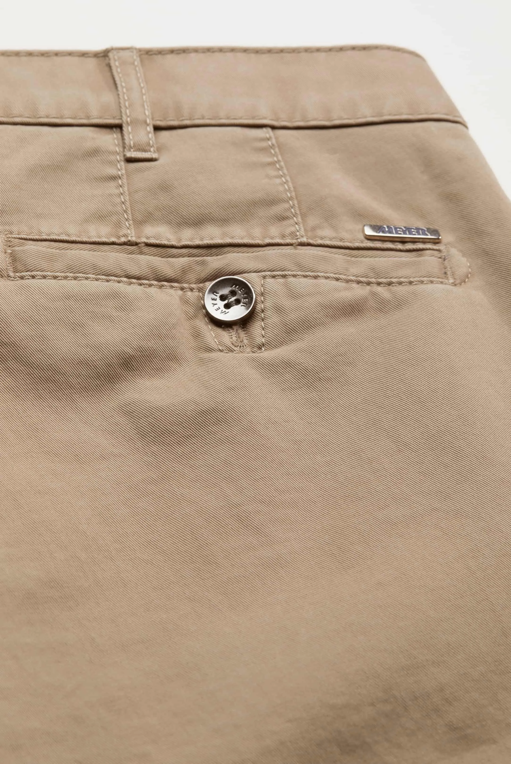 MEYER Roma Trousers - 316 Luxury Cotton Chinos - Beige