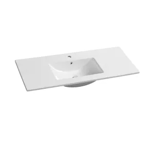 Mirage 1500mm Ceramic Vanity Top Single Bowl