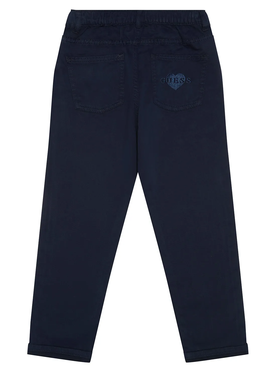 Navy Twill Fashion Fit Pants (2-7)