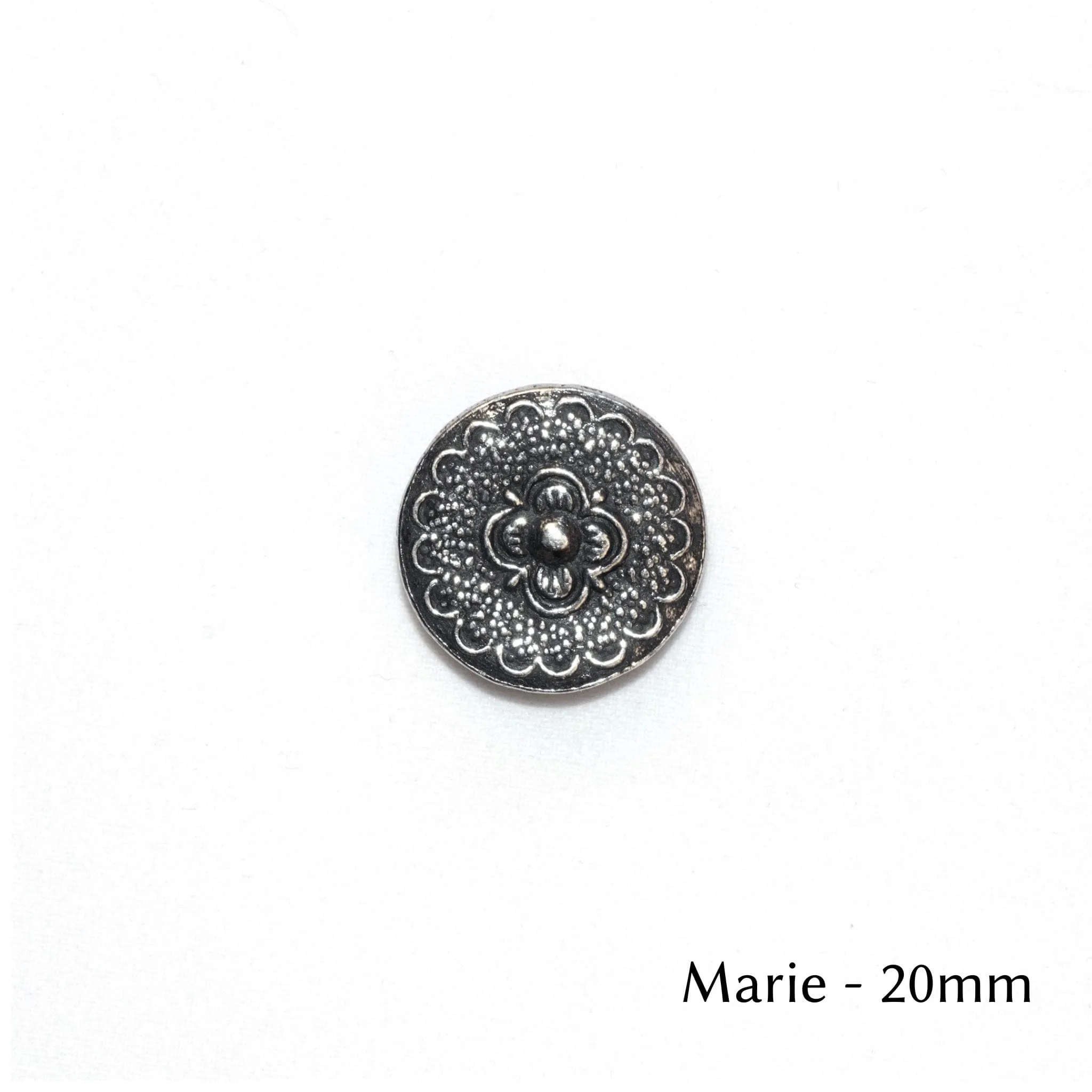 Norwegian Pewter Buttons - Pack of 3