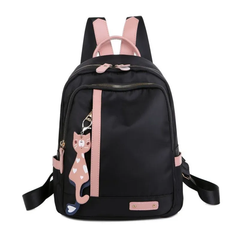 Nylon Teenage Girls Waterproof School Backpacks