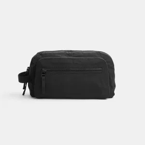 Nylon Travel Pouch - Black