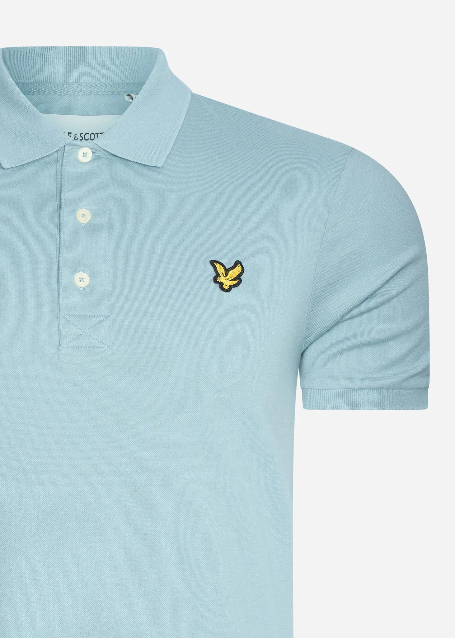 Plain polo shirt - away blue