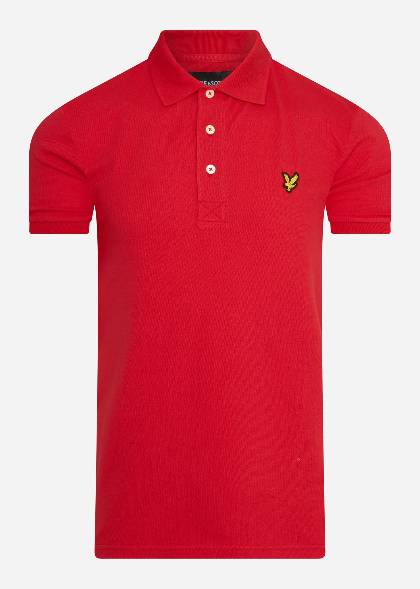 Plain polo shirt - gala red