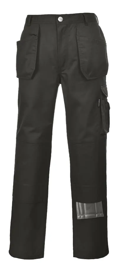 Portwest Slate Budget Holster Pocket kneepad Men's Work Trouser - KS15