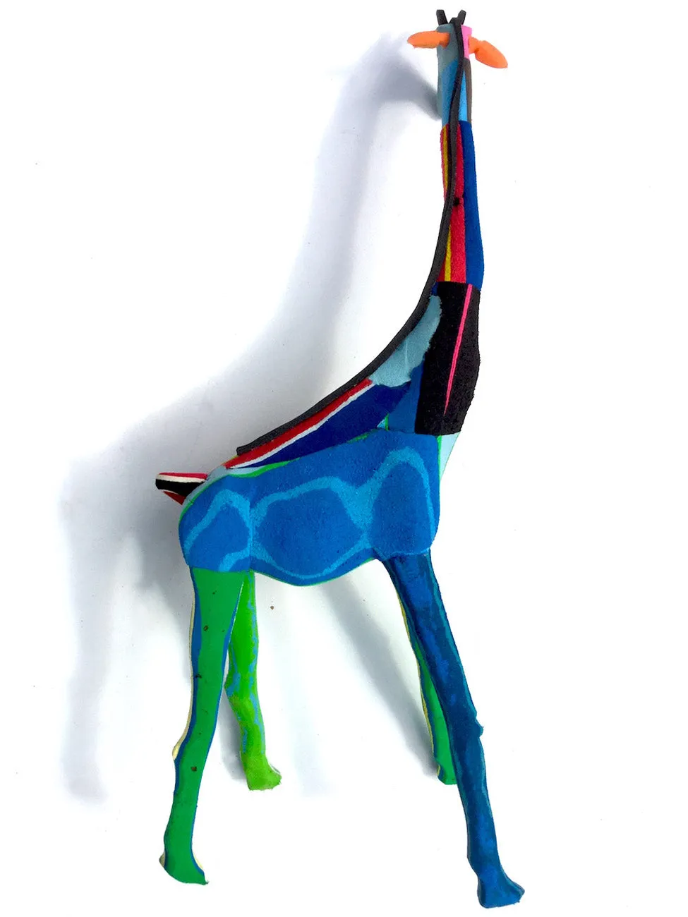 Recycled Rubber Giraffe Large