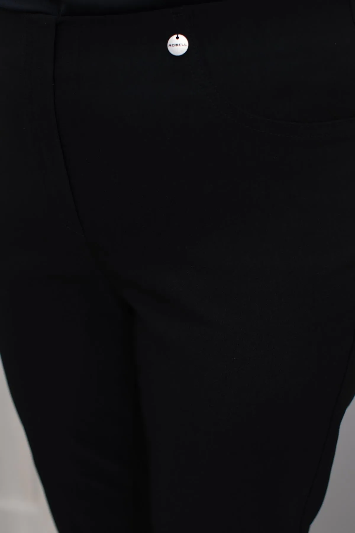 Robell Bella Black 7/8 Trousers - 51568 5499 90