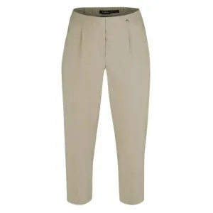 Robell Crop Trousers | Taupe