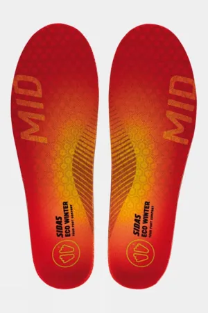 Sidas 3Feet Eco Winter Mid Insole Orange