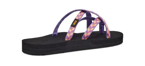 Teva Womens Olowahu Retro Geometric Pink