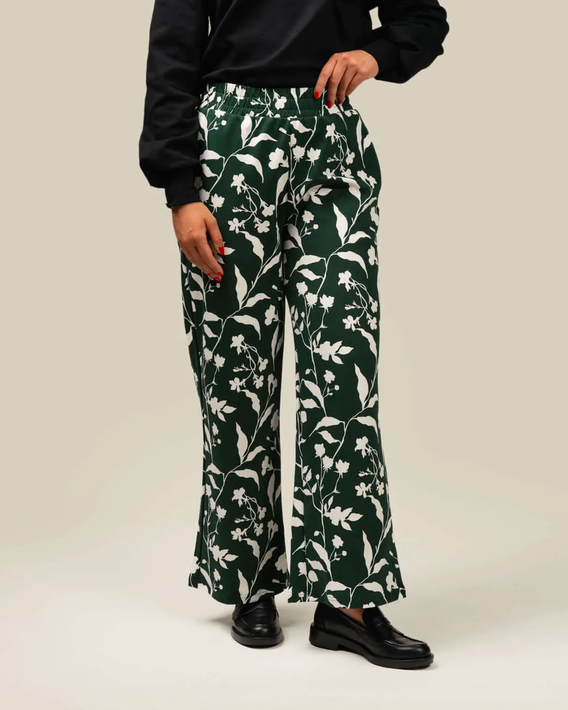 Toive Wide Trousers Varjot