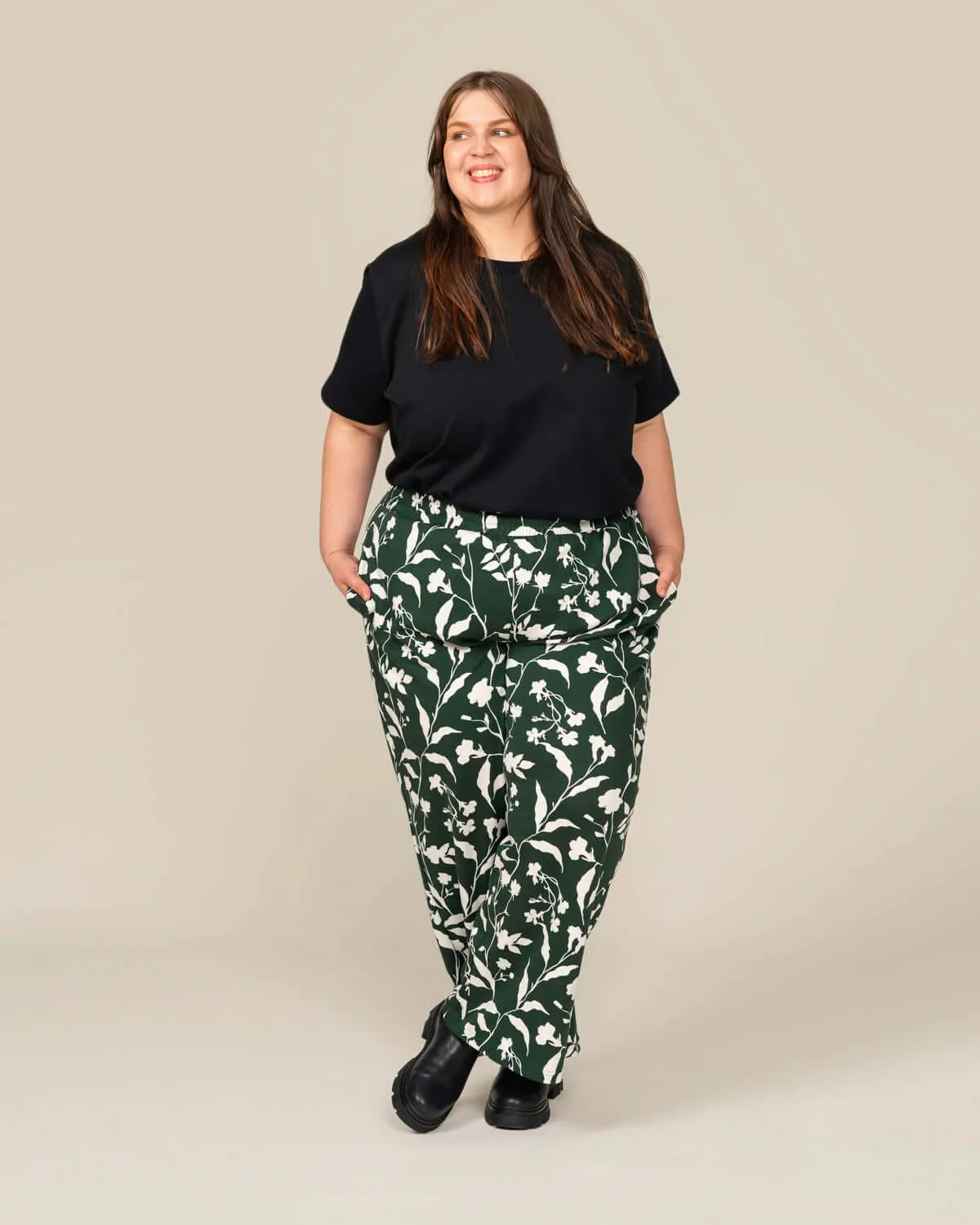 Toive Wide Trousers Varjot