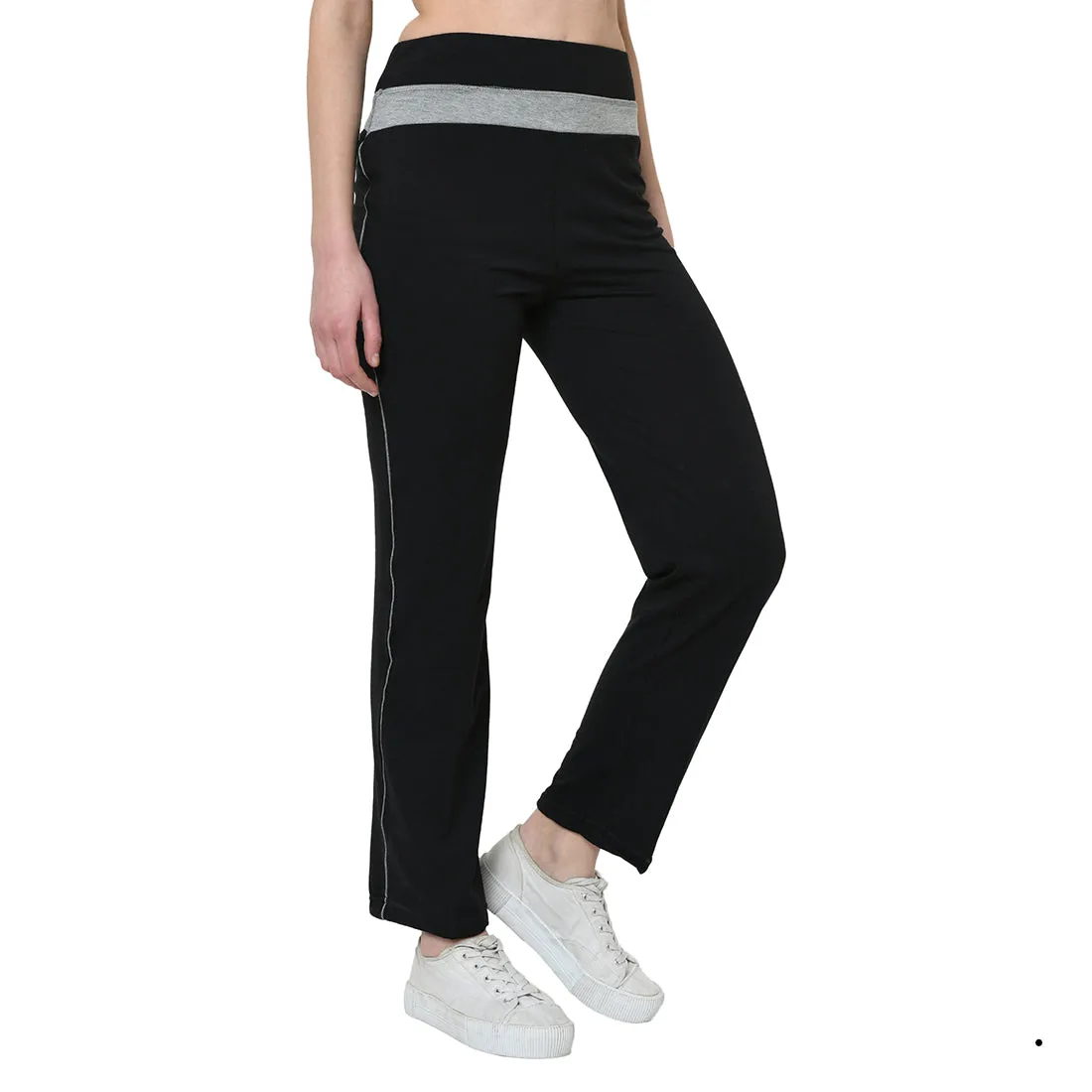 Vimal Jonney Black Trackpant For Women's