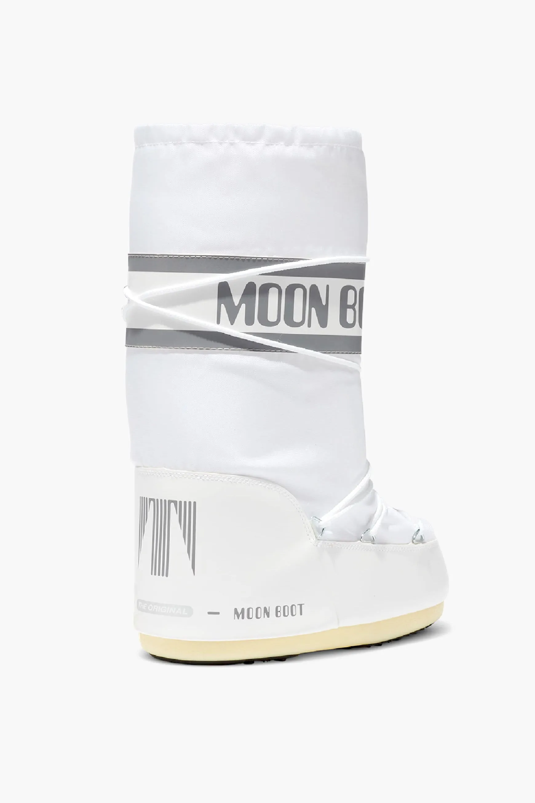 White Icon Nylon Boots