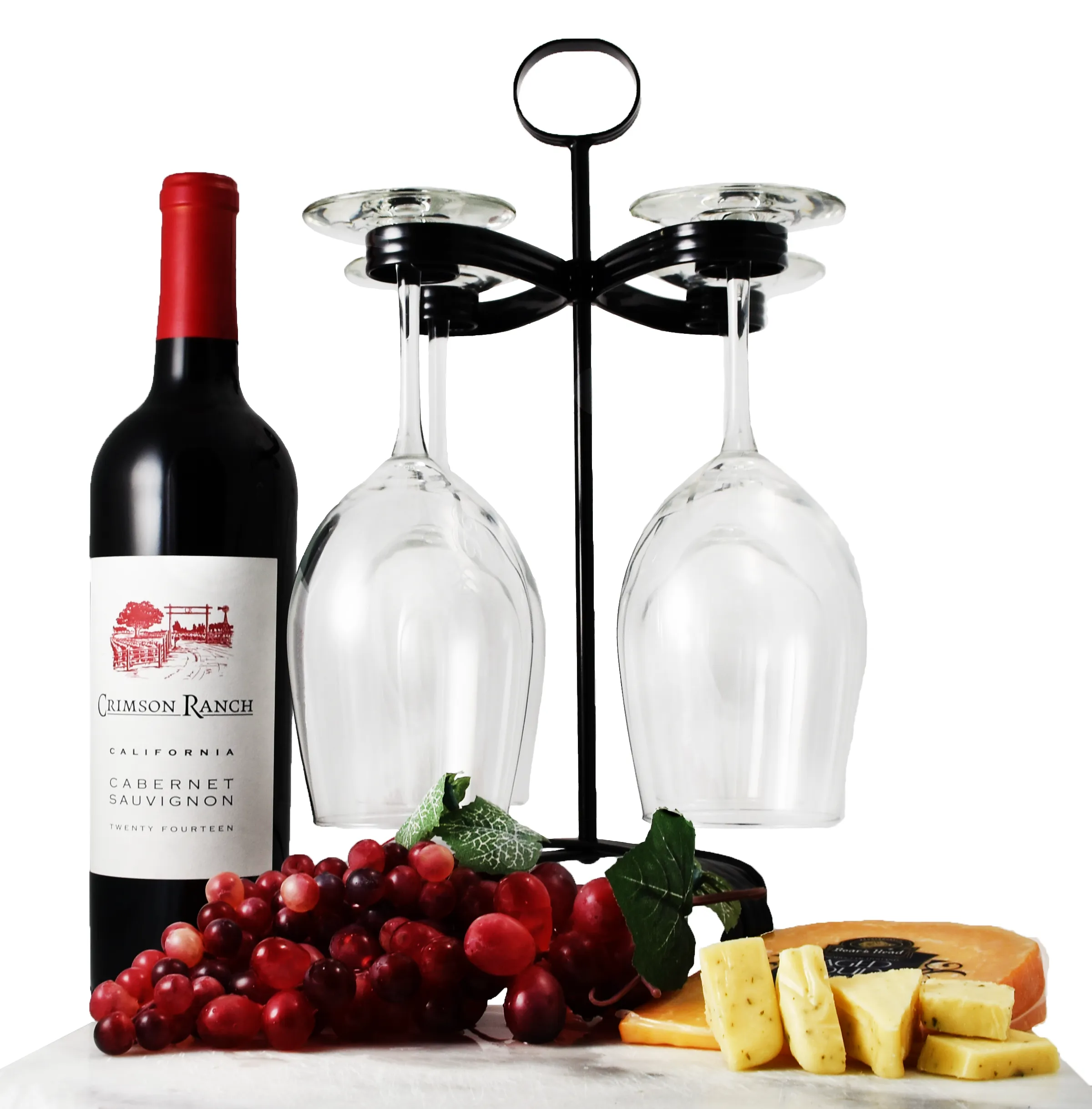 Wine Glass Stemware Holder Organizer