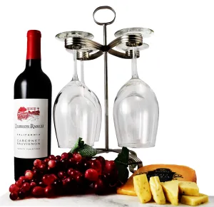 Wine Glass Stemware Holder Organizer