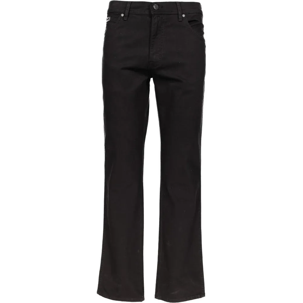 Wrangler Texas Straight Leg Black Jeans R